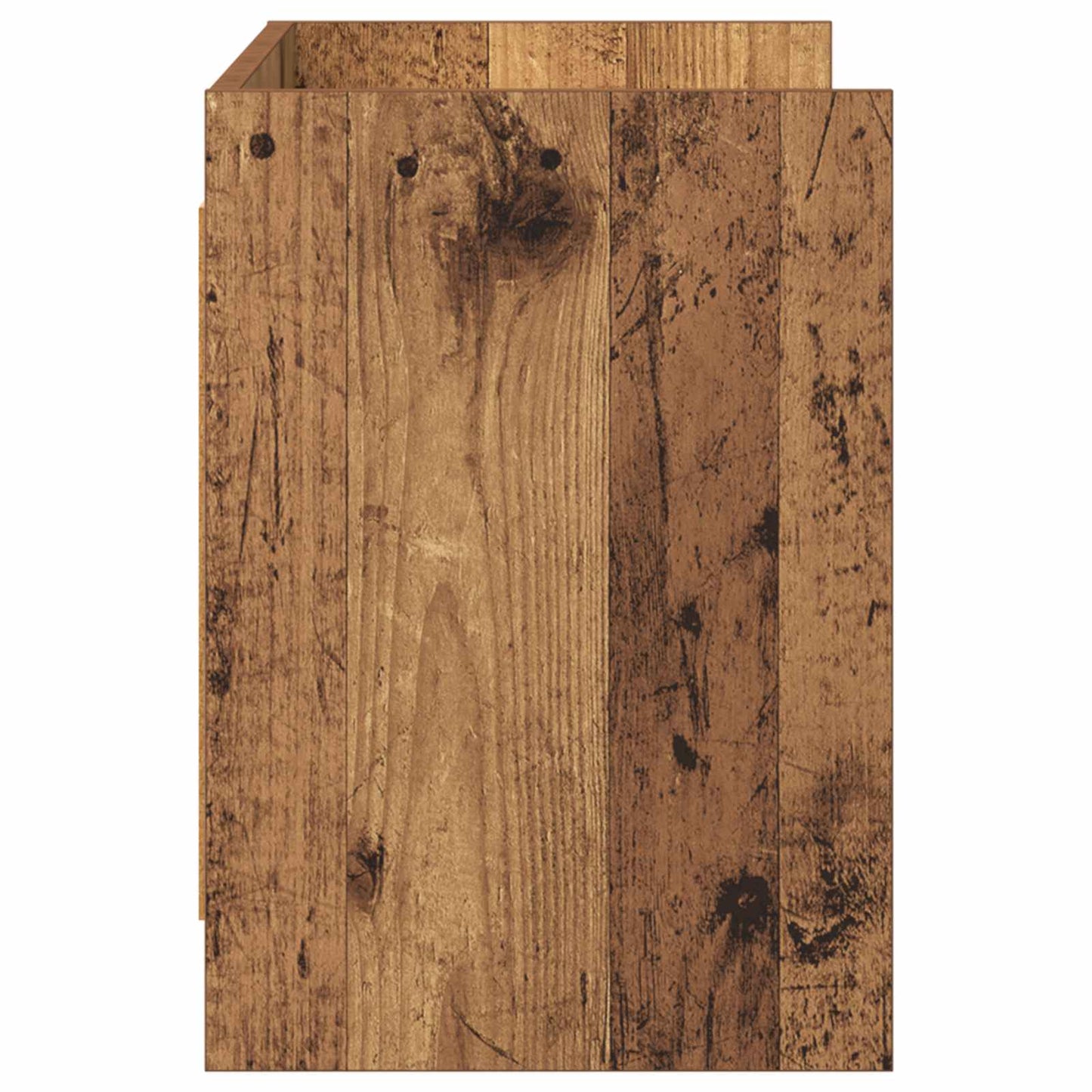 vidaXL TV Cabinet 100 x 33 x 47 cm Old Wood Engineered Wood 5