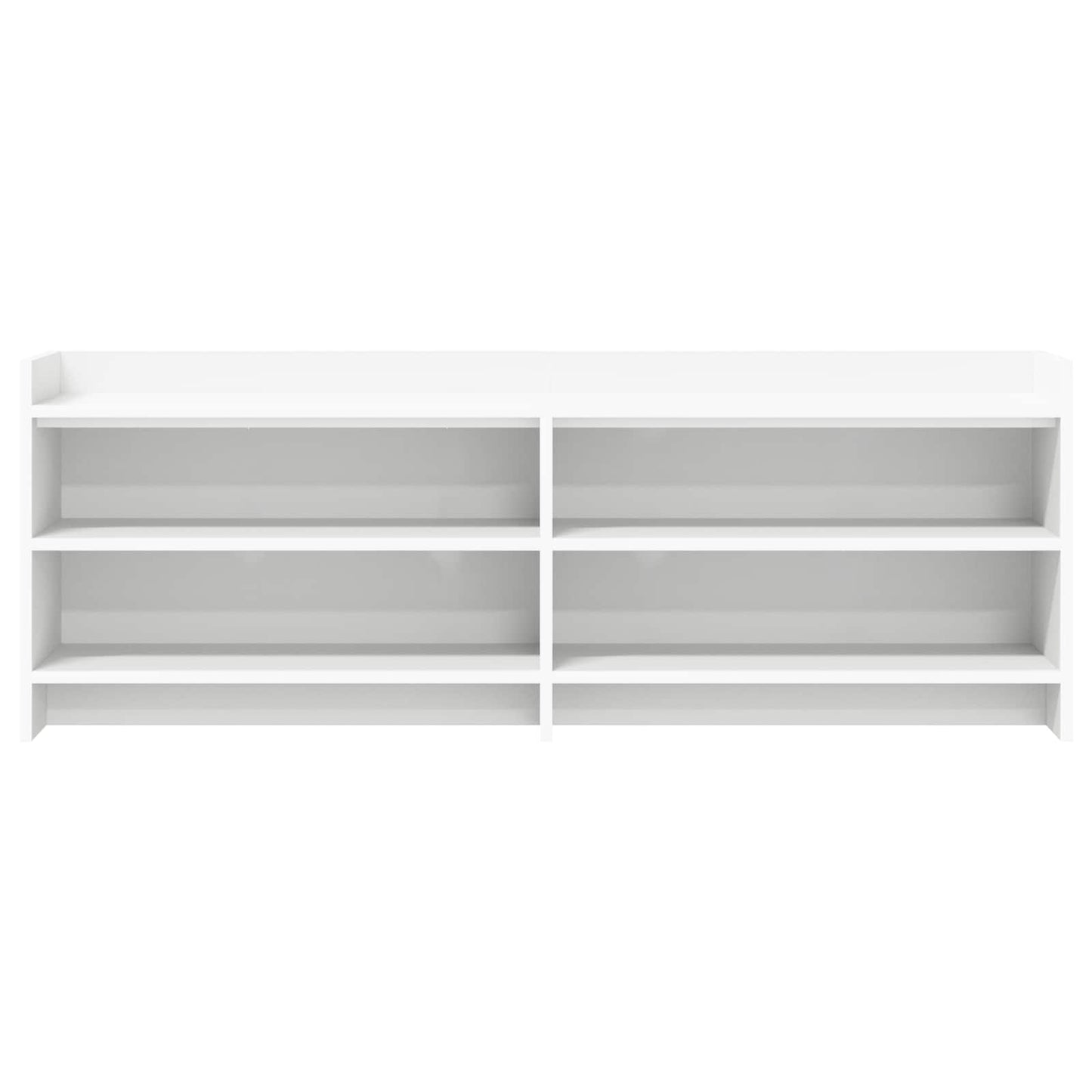 vidaXL TV Cabinet 135 x 33 x 47 cm White Engineered Wood 4