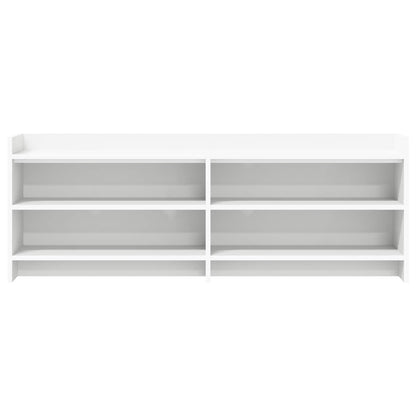 vidaXL TV Cabinet 135 x 33 x 47 cm White Engineered Wood 4