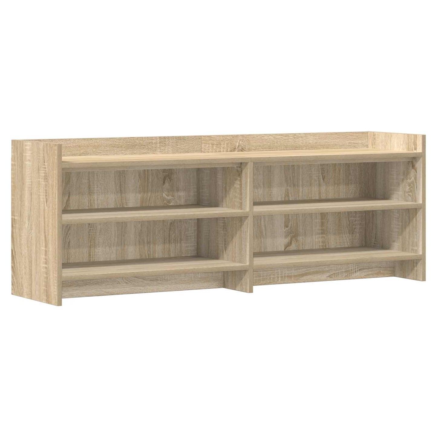 vidaXL TV Cabinet 135 x 33 x 47 cm Sonoma Oak Engineered Wood 2