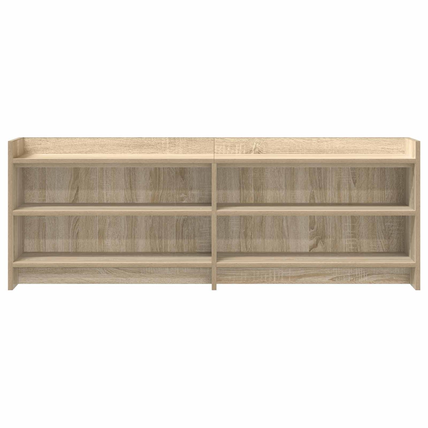 vidaXL TV Cabinet 135 x 33 x 47 cm Sonoma Oak Engineered Wood 4