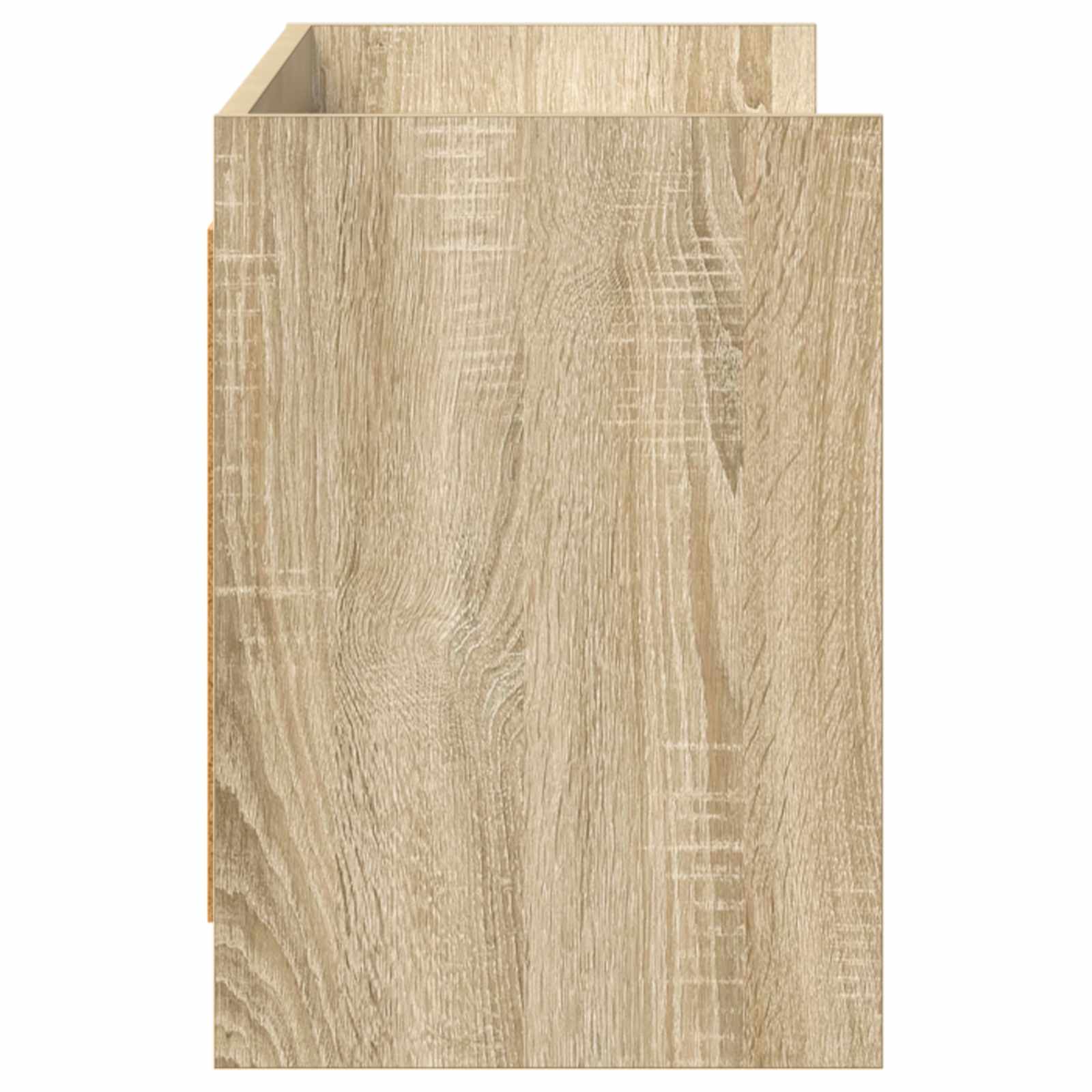 vidaXL TV Cabinet 135 x 33 x 47 cm Sonoma Oak Engineered Wood 5