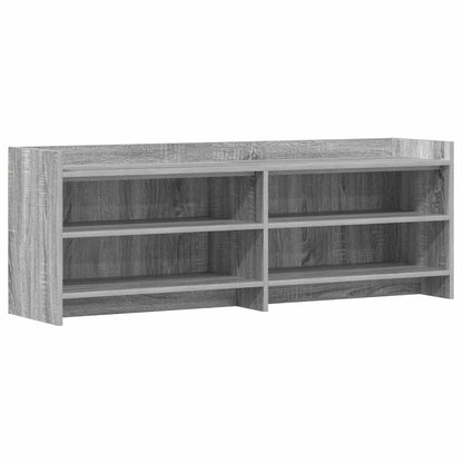 vidaXL TV Cabinet 135 x 33 x 47 cm Grey Sonoma Engineered Wood 2