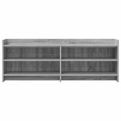 vidaXL TV Cabinet 135 x 33 x 47 cm Grey Sonoma Engineered Wood 4