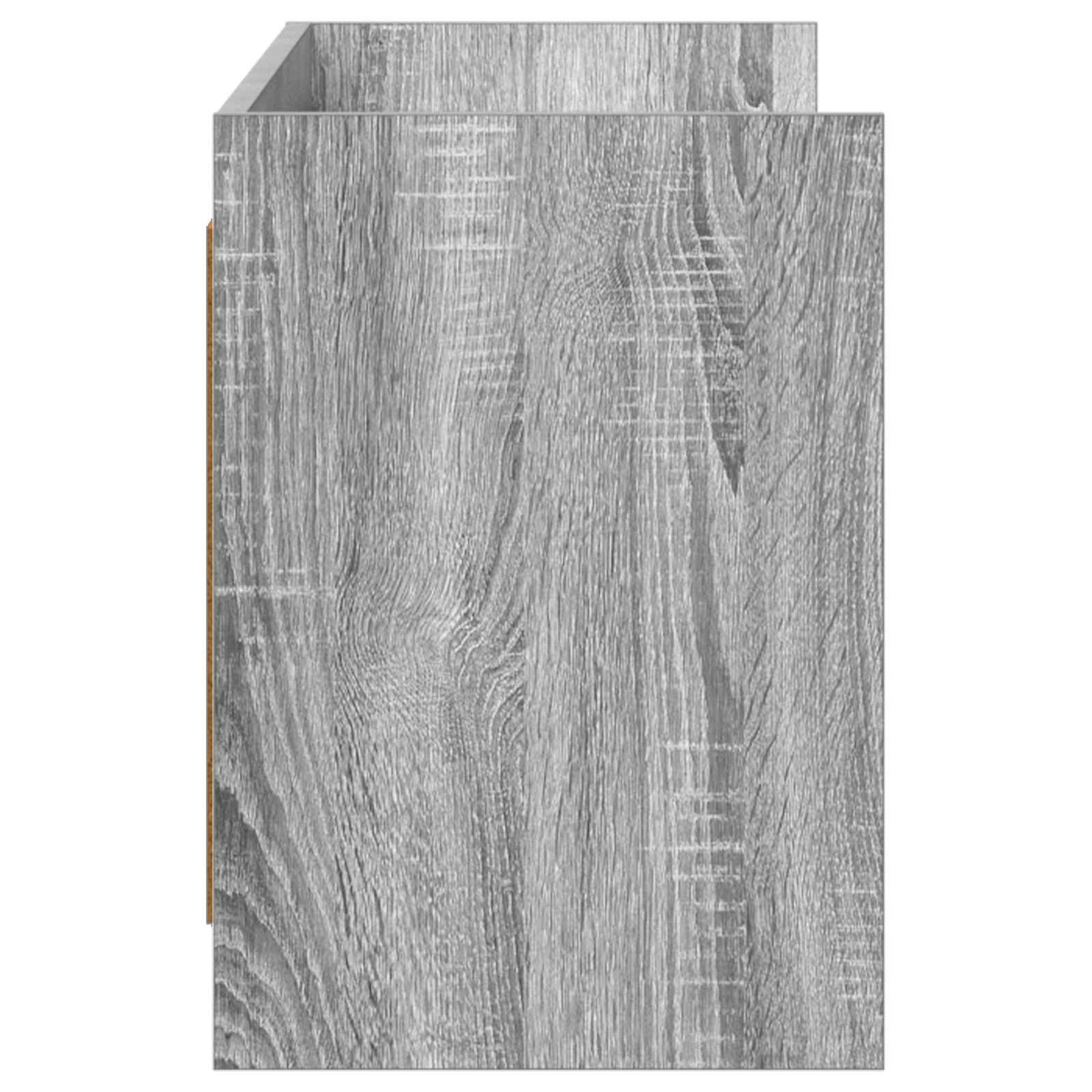 vidaXL TV Cabinet 135 x 33 x 47 cm Grey Sonoma Engineered Wood 5
