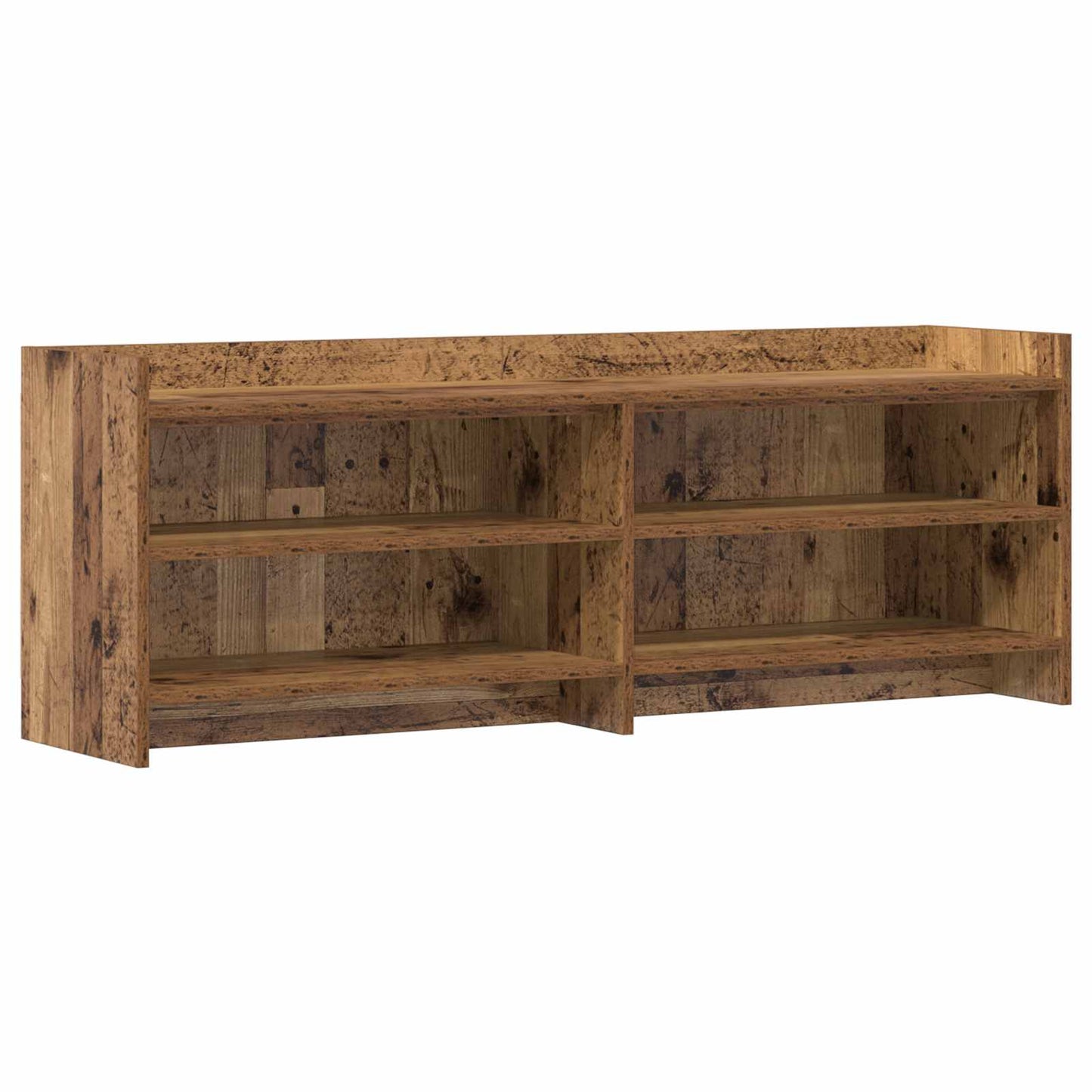 vidaXL TV Cabinet 135 x 33 x 47 cm Old Wood Engineered Wood 2