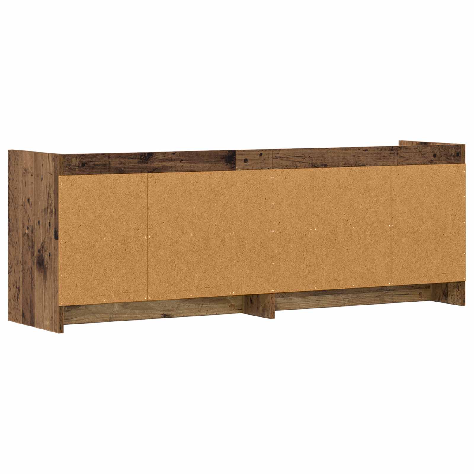 vidaXL TV Cabinet 135 x 33 x 47 cm Old Wood Engineered Wood 6