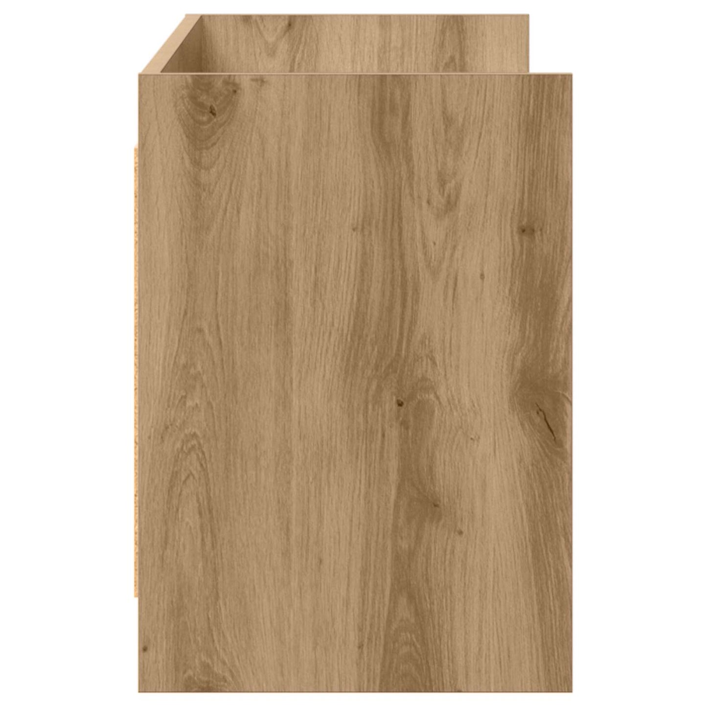 vidaXL TV Cabinet 135 x 33 x 47 cm Artisan Oak Engineered Wood 5