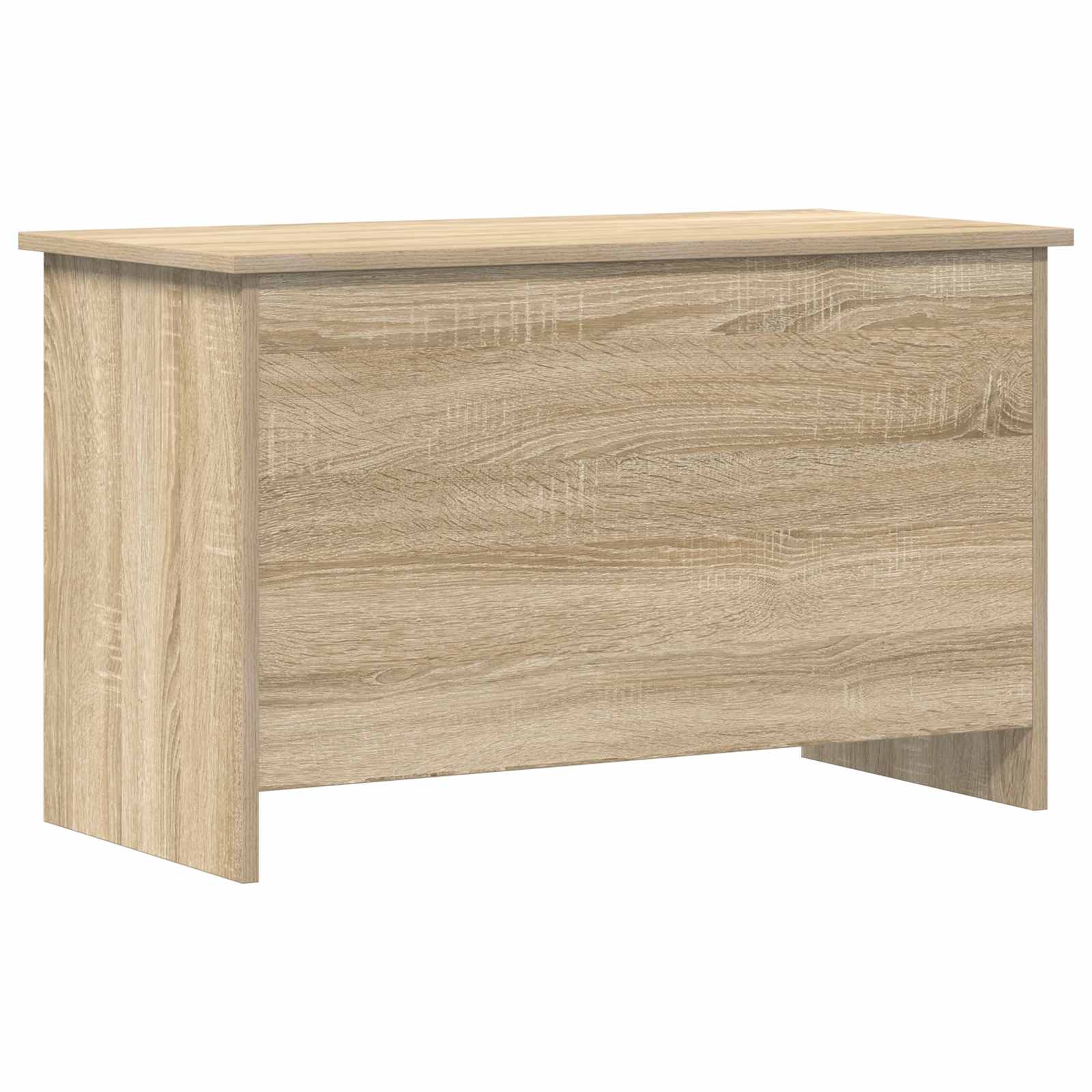 vidaXL Storage Chest Sonoma Oak 80 x 40 x 50 cm Engineered Wood 1