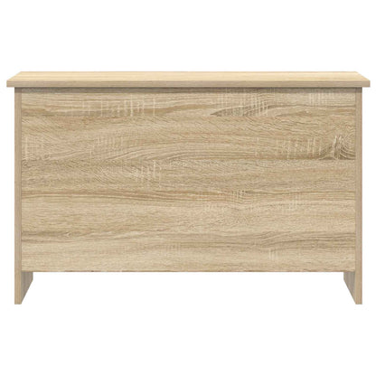 vidaXL Storage Chest Sonoma Oak 80 x 40 x 50 cm Engineered Wood 4