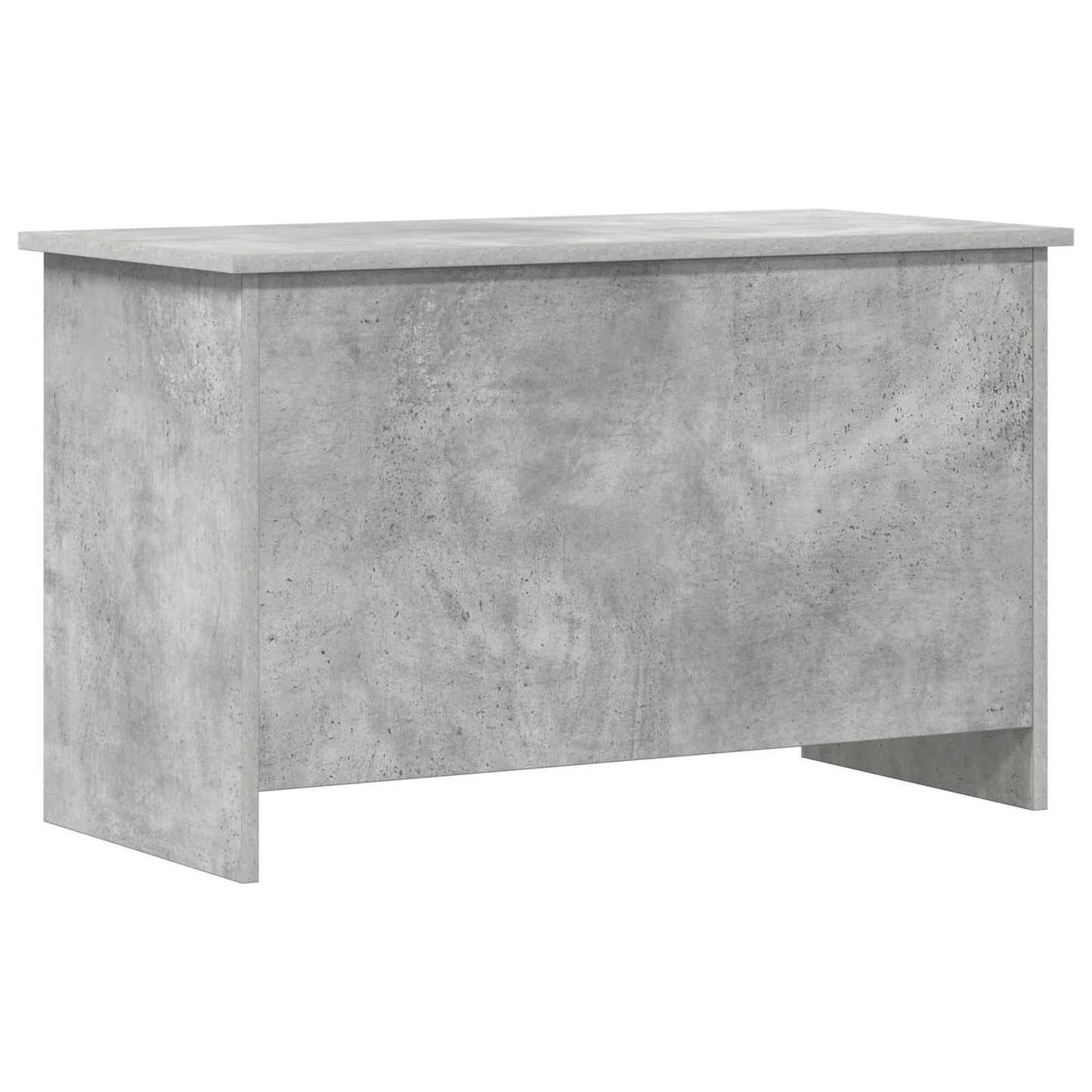 vidaXL Storage Chest Concrete Grey 80 x 40 x 50 cm Engineered Wood 2