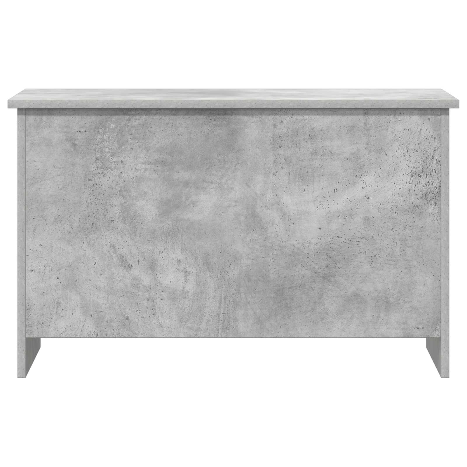 vidaXL Storage Chest Concrete Grey 80 x 40 x 50 cm Engineered Wood 6