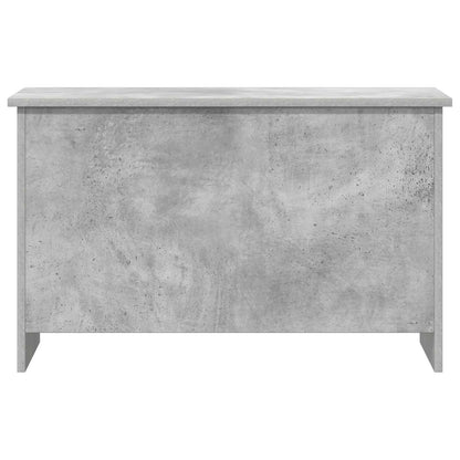 vidaXL Storage Chest Concrete Grey 80 x 40 x 50 cm Engineered Wood 6