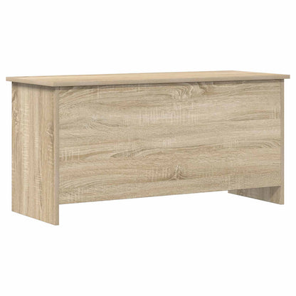 vidaXL Storage Chest Sonoma Oak 100 x 40 x 50 cm Engineered Wood 2