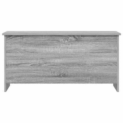 vidaXL Storage Chest Grey Sonoma 100 x 40 x 50 cm Engineered Wood 6