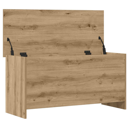 vidaXL Storage Chest Artisan Oak 100 x 40 x 50 cm Engineered Wood 5
