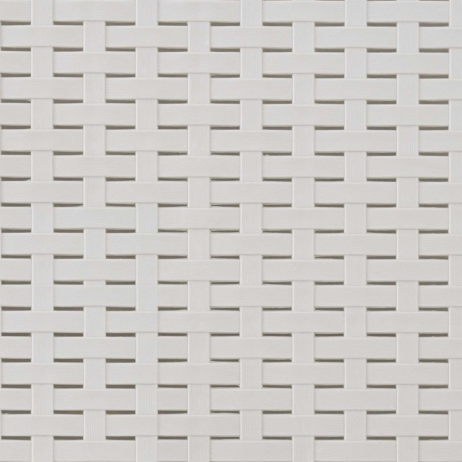 vidaXL 1-Seater Garden Sofa Rattan Look PP White 4