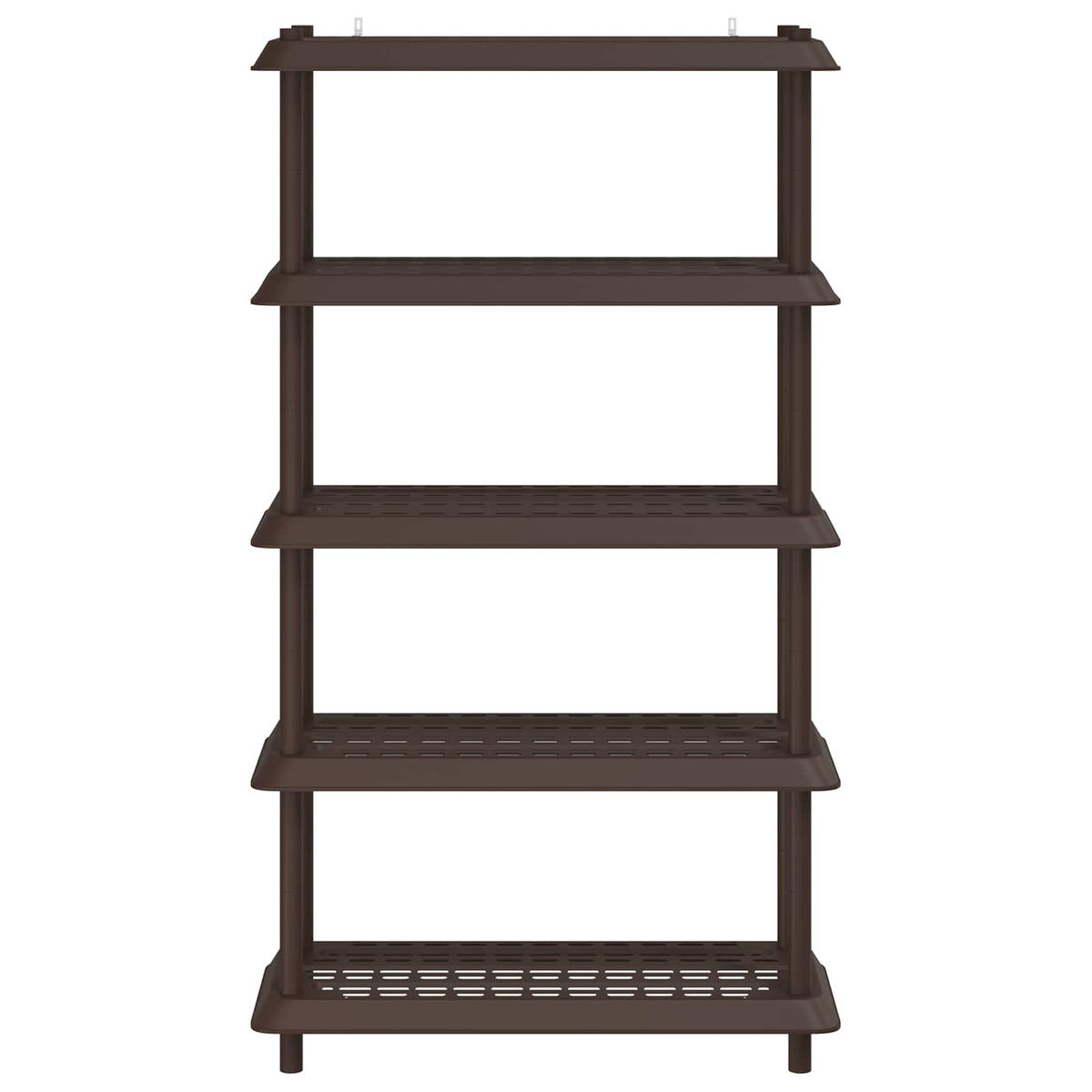 Shelving Unit 5-Tier PP Brown