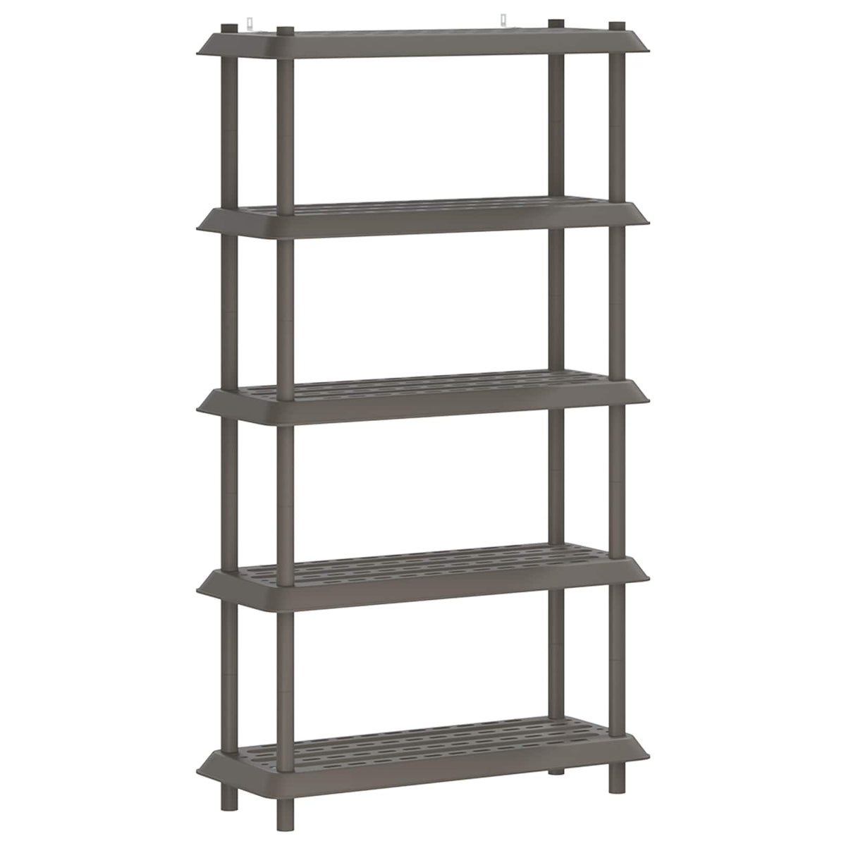 Shelving Unit 5-Tier PP Light Grey