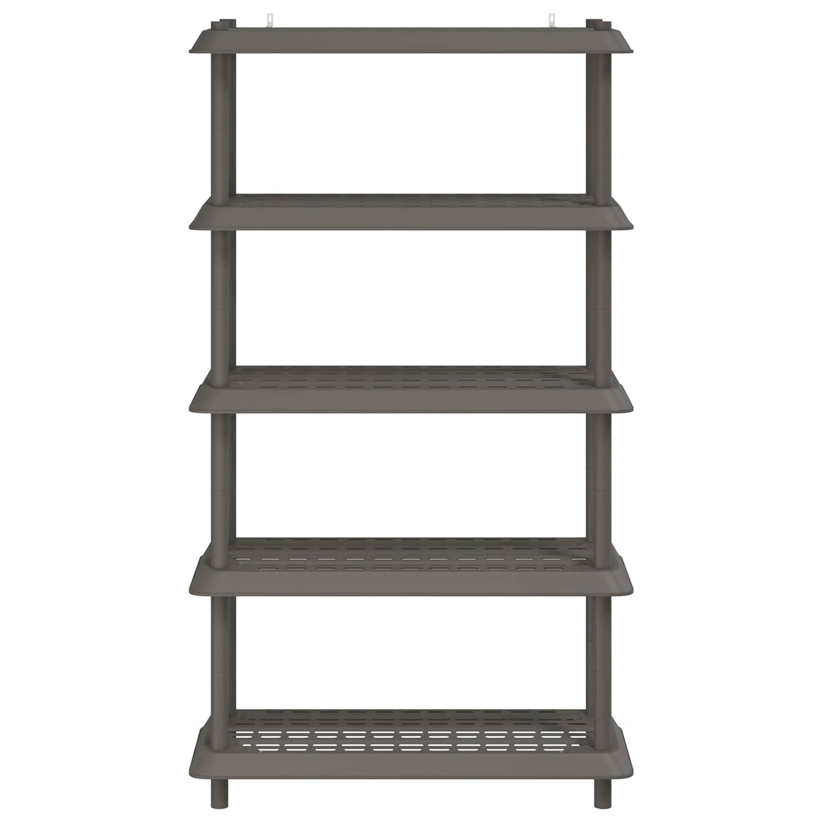 Shelving Unit 5-Tier PP Light Grey
