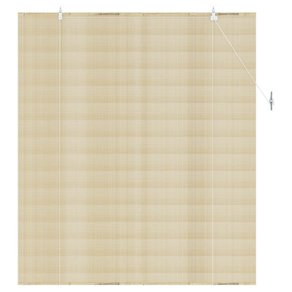 vidaXL Roller Blind Natural 160 x 160 cm Bamboo 3