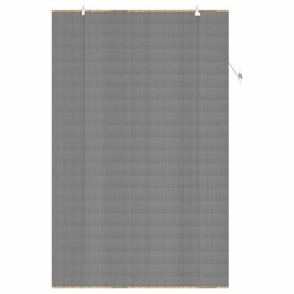 vidaXL Roller Blind Grey 160 x 220 cm Bamboo 3