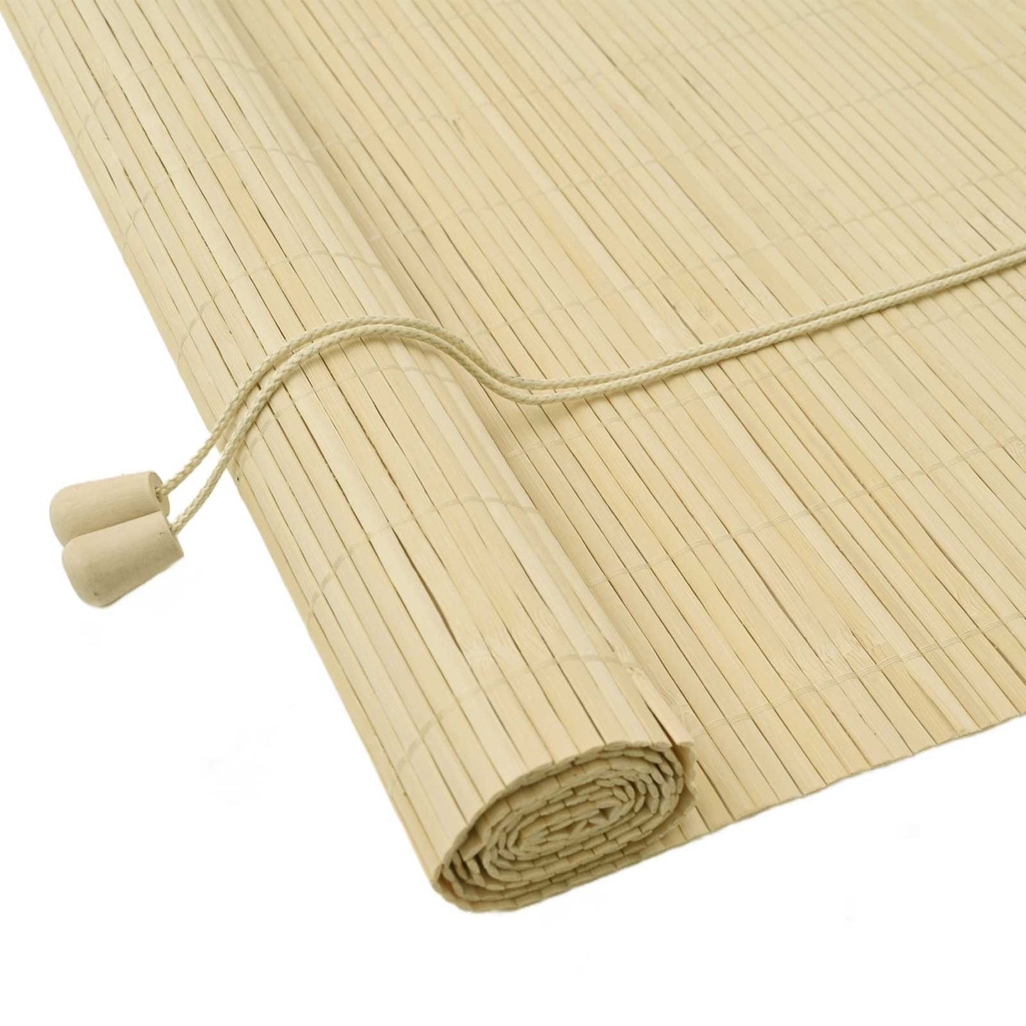 vidaXL Roller Blind Natural 130 x 220 cm Bamboo 2