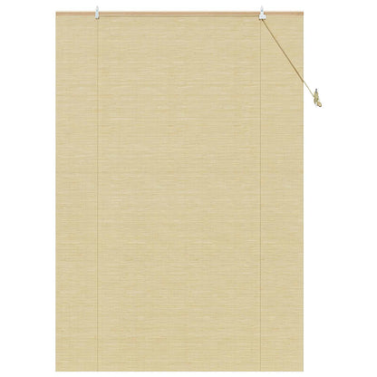 vidaXL Roller Blind Natural 130 x 220 cm Bamboo 3