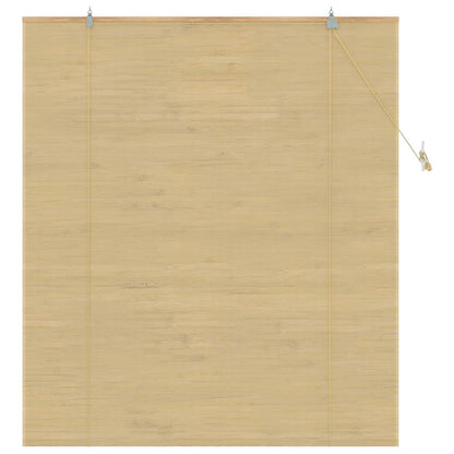 vidaXL Roller Blind Natural 130 x 160 cm Bamboo 3