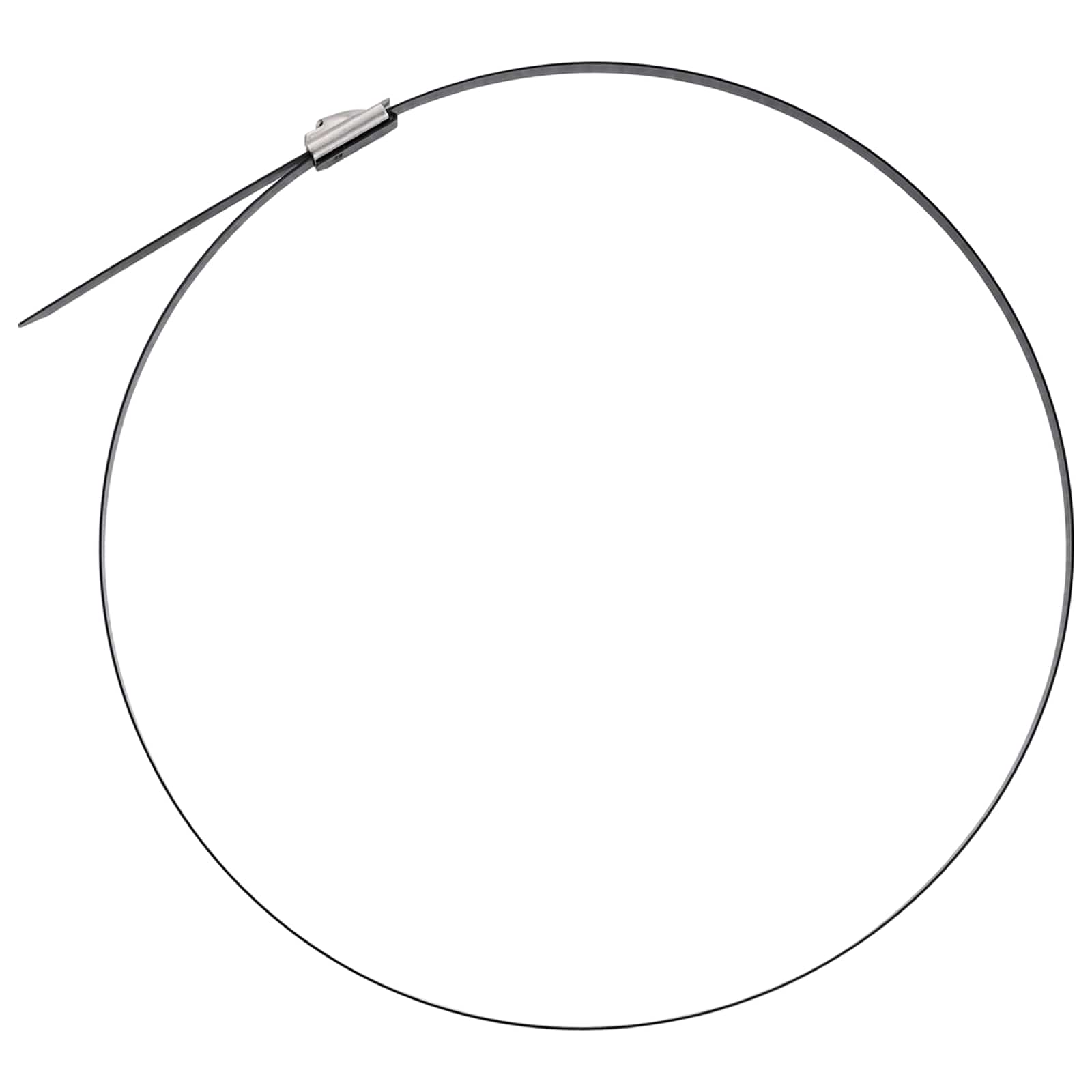vidaXL Cable Tie 250 pcs 4.6 x 600 mm Black 5
