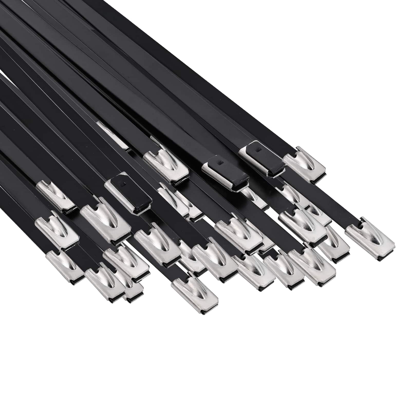 vidaXL Cable Tie 250 pcs 4.6 x 700 mm Black 2