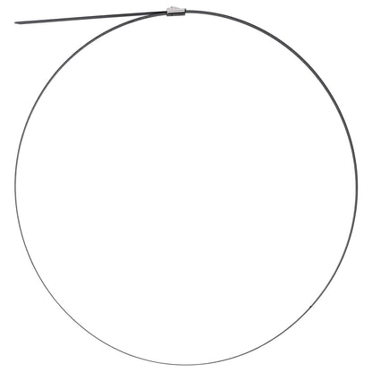 vidaXL Cable Tie 250 pcs 4.6 x 800 mm Black 5