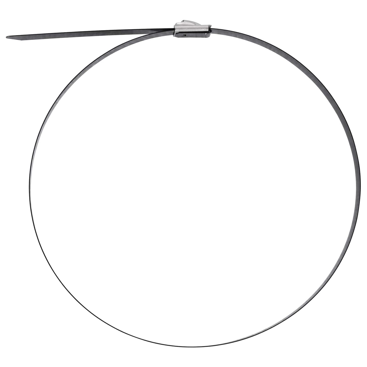 vidaXL Cable Tie 250 pcs 7.9 x 400 mm Black 5