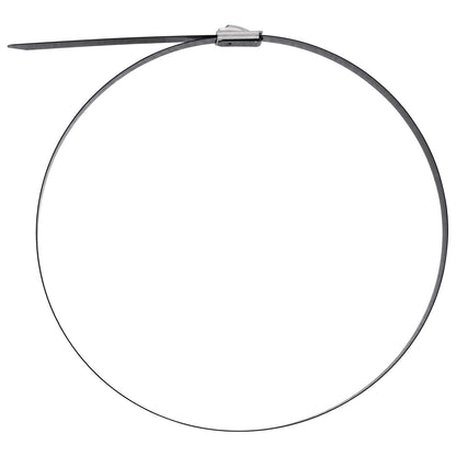 vidaXL Cable Tie 250 pcs 7.9 x 400 mm Black 5