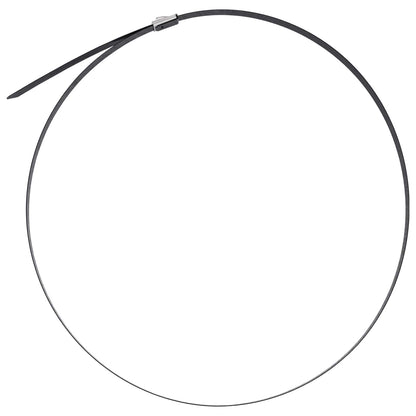 vidaXL Cable Tie 250 pcs 7.9 x 600 mm Black 5