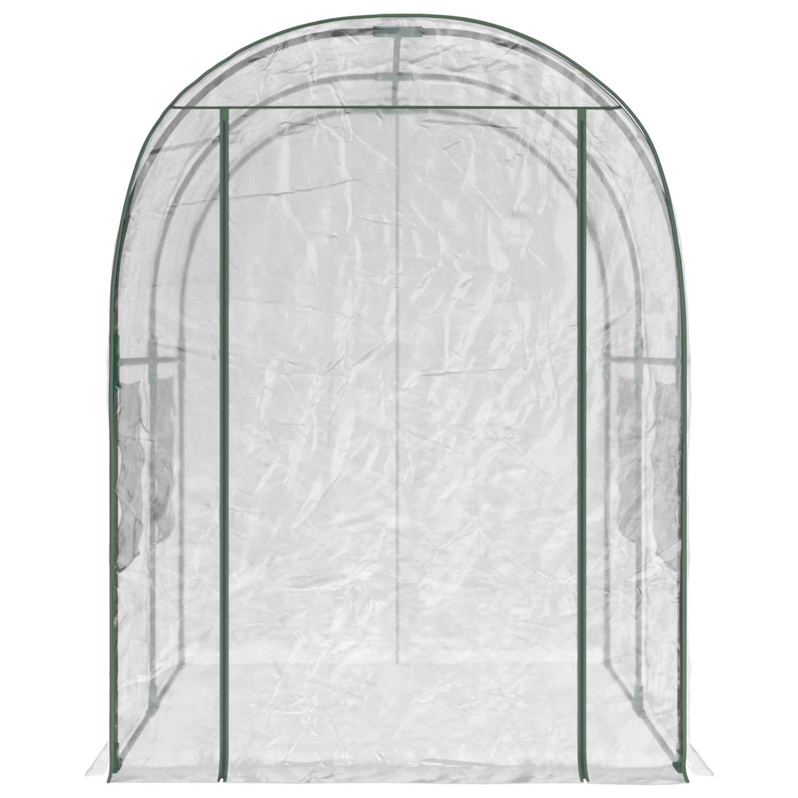 vidaXL Greenhouse with Frame 160 x 200 x 192.5 cm PVC Transparent 3