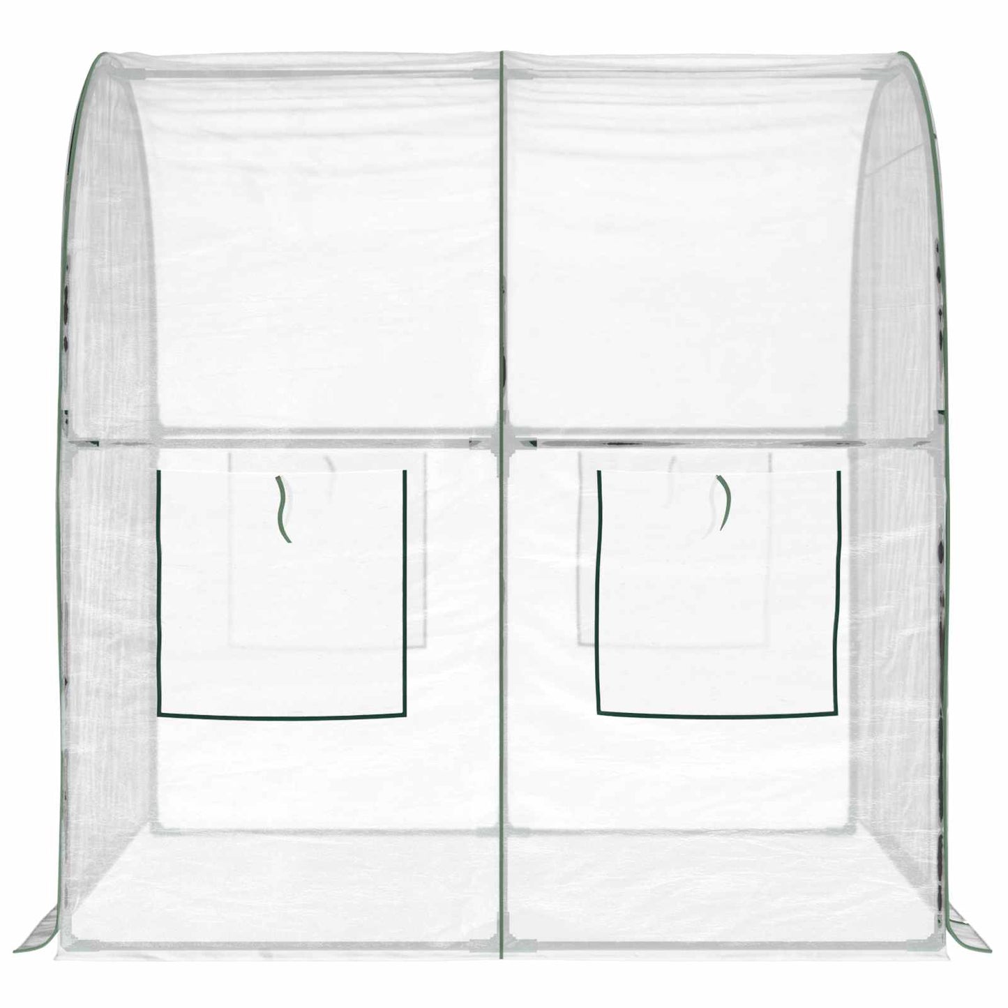 vidaXL Greenhouse with Frame 160 x 200 x 192.5 cm PVC Transparent 4