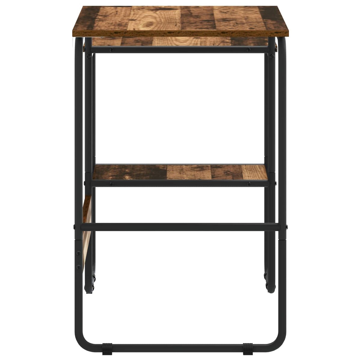 vidaXL Desk with Storage Old Wood 100 x 50 x 75 cm 4