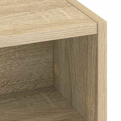 vidaXL Desk with Storage Sonoma Oak 80 x 50 x 91 cm 6