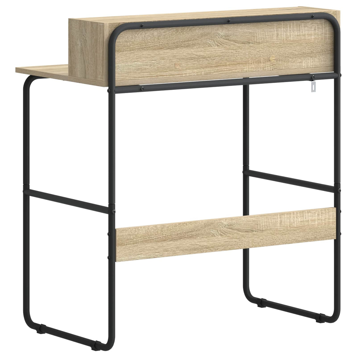 vidaXL Desk with Storage Sonoma Oak 80 x 50 x 91 cm 5