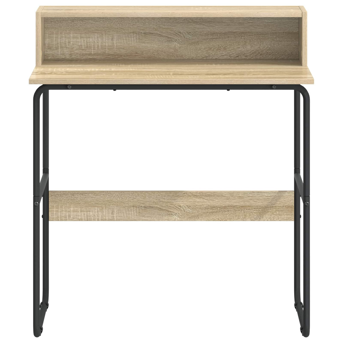 vidaXL Desk with Storage Sonoma Oak 80 x 50 x 91 cm 3
