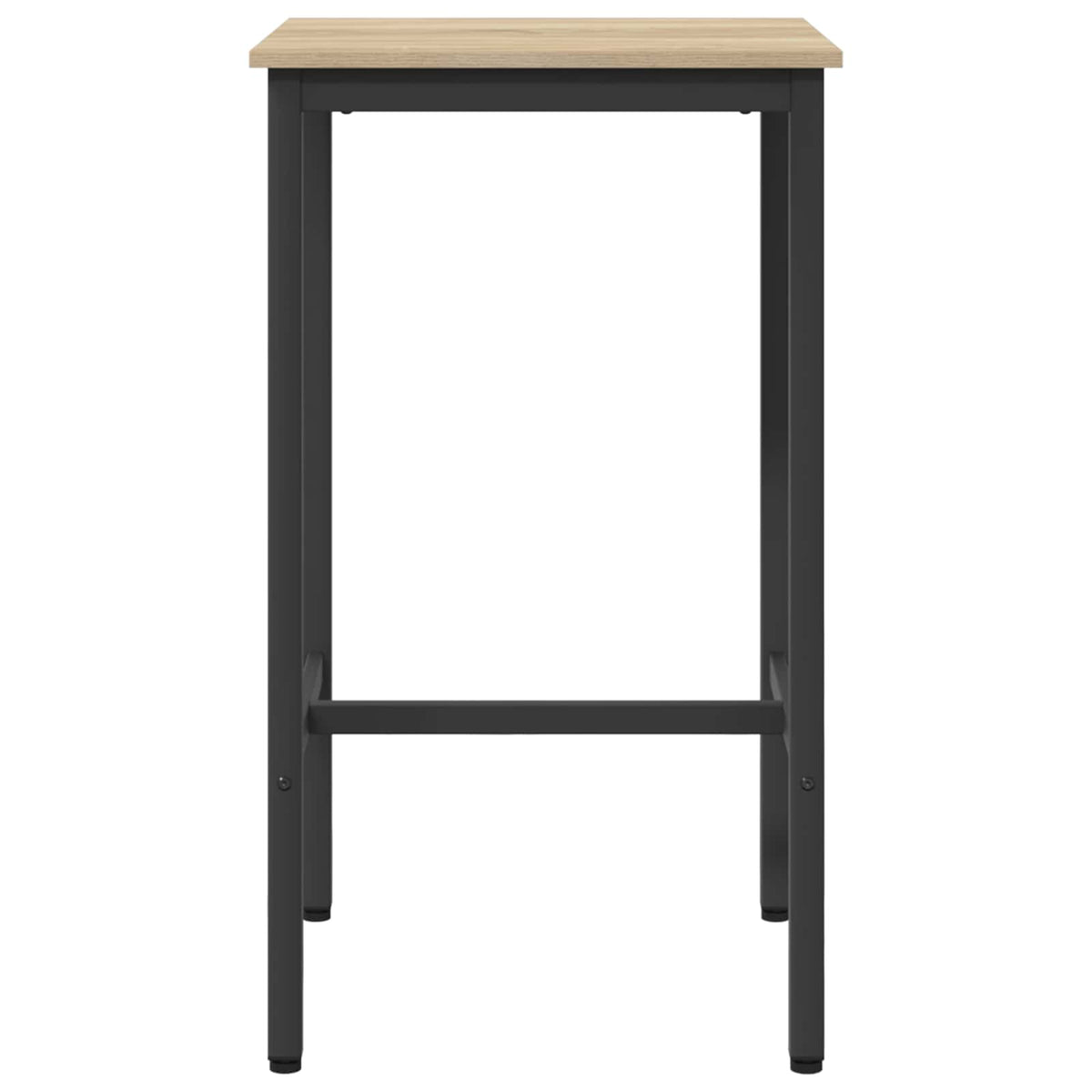 vidaXL Bar Table 52 x 52 x 110 cm Engineered Wood Sonoma Oak 3