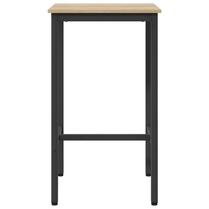 vidaXL Bar Table 52 x 52 x 110 cm Engineered Wood Sonoma Oak 3