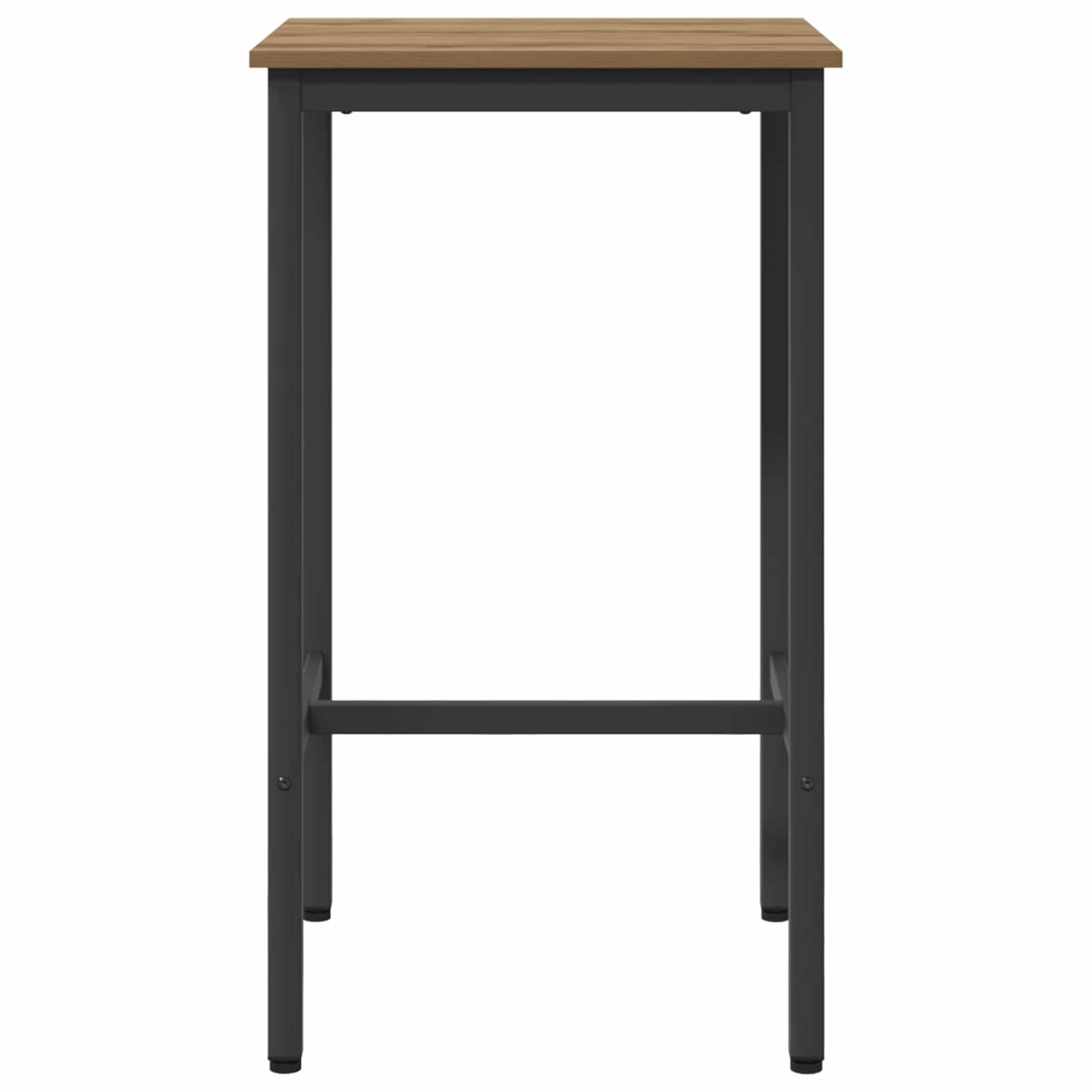 vidaXL Bar Table 52 x 52 x 110 cm Engineered Wood Artisan Oak 3