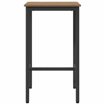 vidaXL Bar Table 52 x 52 x 110 cm Engineered Wood Artisan Oak 3