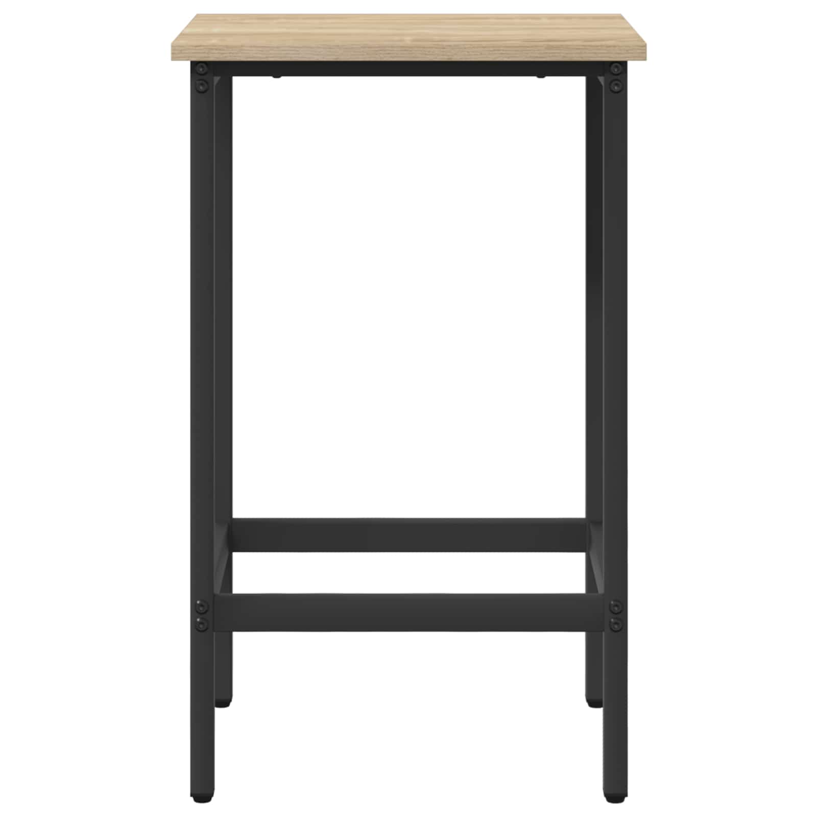 vidaXL Bar Stool 2 pcs Sonoma Oak 40 x 32 x 74 cm Engineered Wood 3