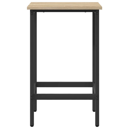 vidaXL Bar Stool 2 pcs Sonoma Oak 40 x 32 x 74 cm Engineered Wood 3
