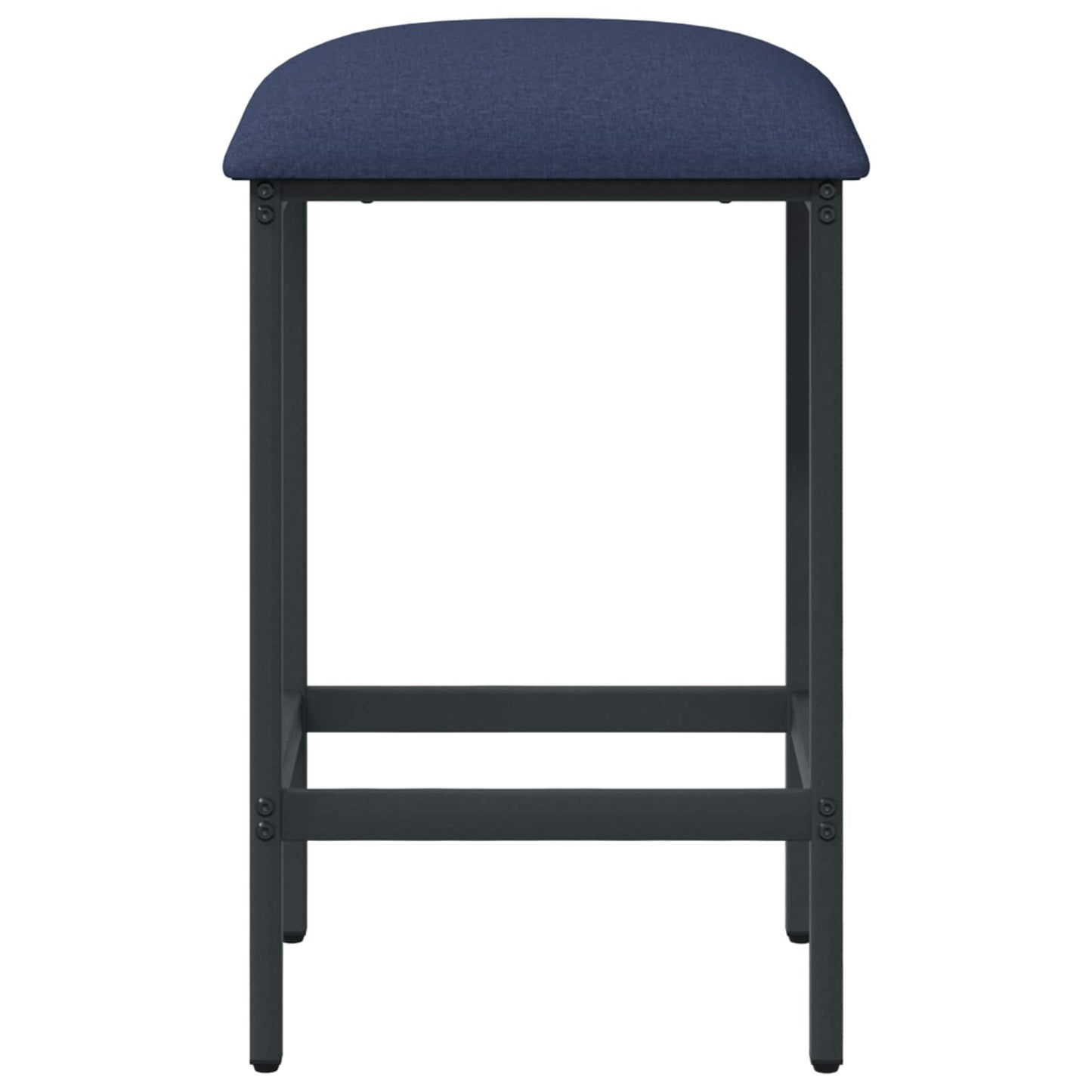 vidaXL Bar Stool 2 pcs Blue 40 x 32 x 64 cm Engineered Wood 3
