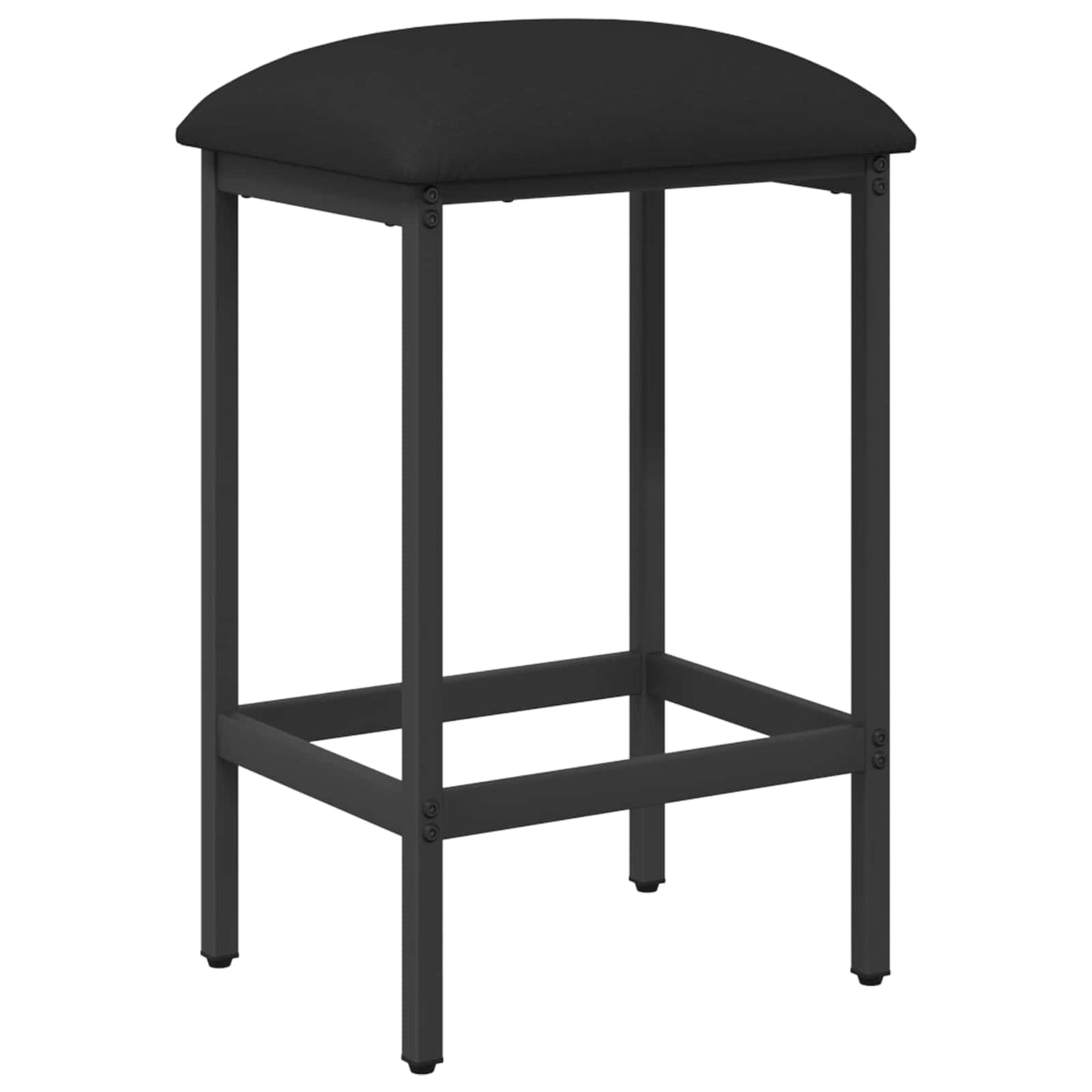 vidaXL Bar Stool Black 40 x 32 x 74 cm Engineered Wood 2