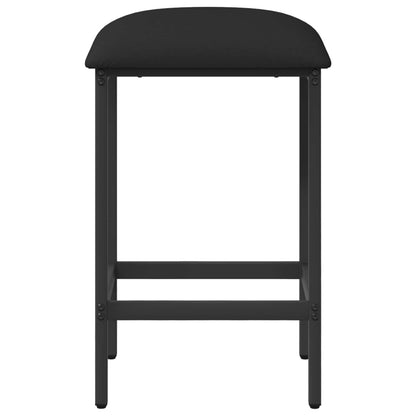 vidaXL Bar Stool Black 40 x 32 x 74 cm Engineered Wood 3